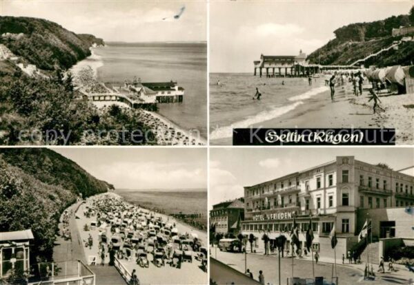 Sellin Ruegen Seebrücke Freilichtbühnenterrasse Hotel