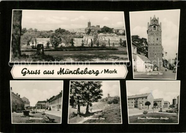 Muencheberg Berliner Tor Ernst-Thälmann-Strasse Pos