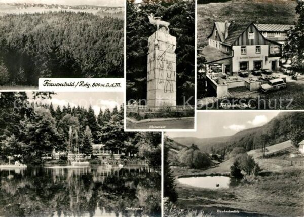 Frauenwald Thueringen Monument Fraubachmühle Lenkgrund