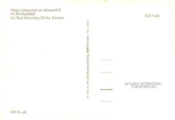 Bad Schandau Hotel Lichtenhainer Wasserfall – Bild 2