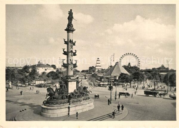 Wien Praterstern Tegetthoff-Denkmal