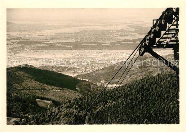Schauinsland Freiburg Rheinebene