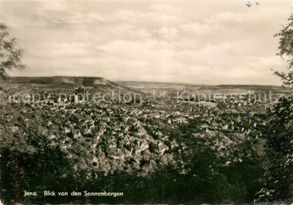 Jena Thueringen Blick von den Sonnenbergen