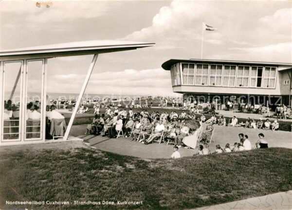Cuxhaven Nordseebad Strandhaus Döse Kurkonzert