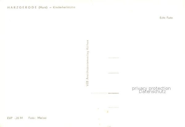 Harzgerode Kinderheilstätte – Bild 2