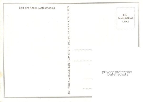 Linz Rhein Fliegeraufnahme – Bild 2