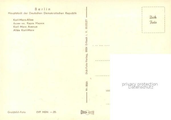 Berlin Karl-Marx-Allee – Bild 2