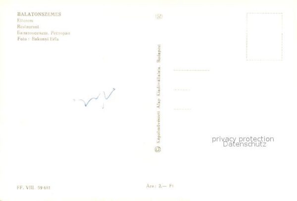 Balatonszemes Restaurant – Bild 2