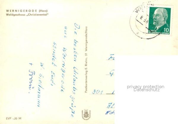 Wernigerode Harz Waldgasthaus Christianental – Bild 2