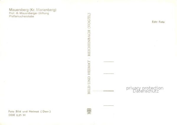 Mauersberg Pfefferkuchenstube – Bild 2