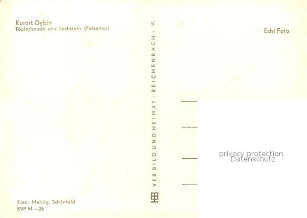 Oybin Töpferbaude Lochstein – Bild 2