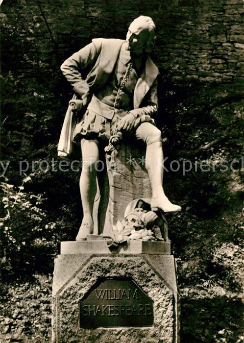 Weimar Thueringen Shakespearedenkmal