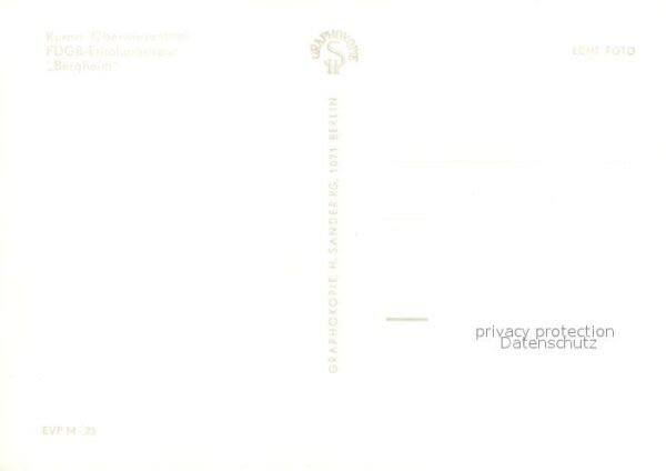Oberwiesenthal Erzgebirge Erholungsheim Bergheim – Bild 2