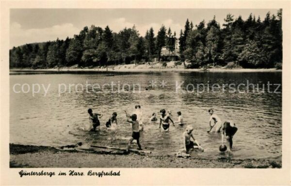 Guentersberge Bergfreibad Badestrand