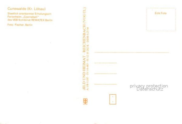 Cunewalde Ferienheim Czorneboh des VEB Kombinat R – Bild 2