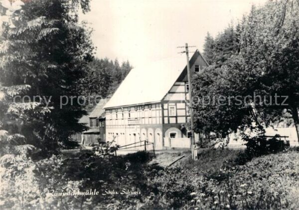 Saechsische Schweiz Räumichmühle
