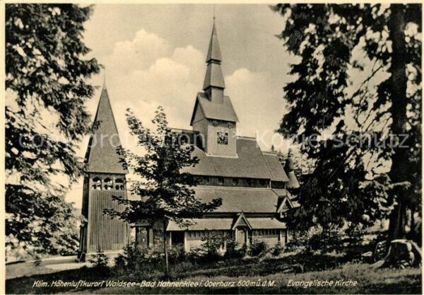 Waldseebad Hahnenklee Evangelische Kirche