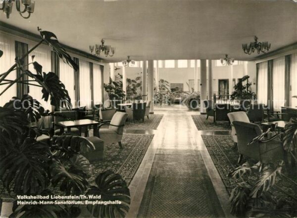 Bad Liebenstein Volksheilbad Heinrich Mann Sanatorium E