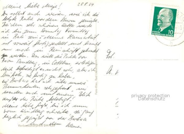 Bad Liebenstein Volksheilbad Heinrich Mann Sanatorium E – Bild 2