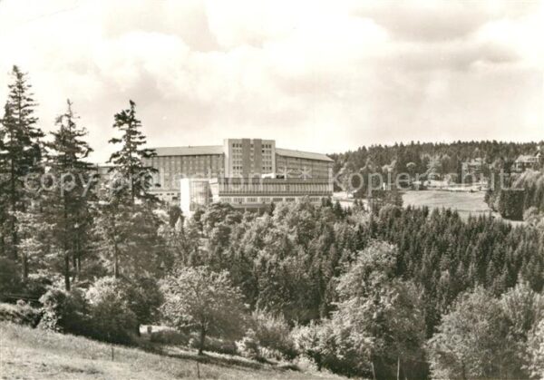 Oberhof Thueringen FDGB Erholungsheim Fritz Weineck