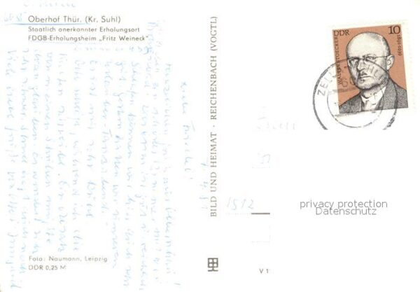 Oberhof Thueringen FDGB Erholungsheim Fritz Weineck – Bild 2