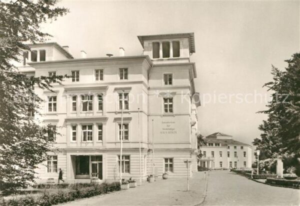 Heiligendamm Ostseebad Sanatorium für Werktätige Haus Berlin