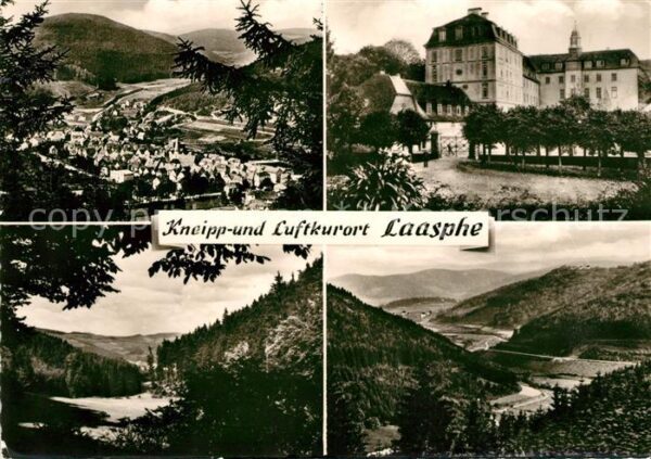 Bad Laasphe Landschaftspanorama Kneipp- und Luftkur