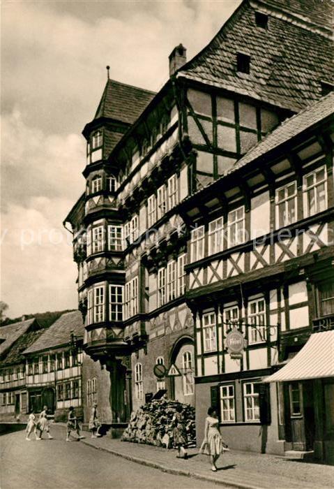 Stolberg Harz Kulturhaus mit Heimatmuseum Fachwerkhäu