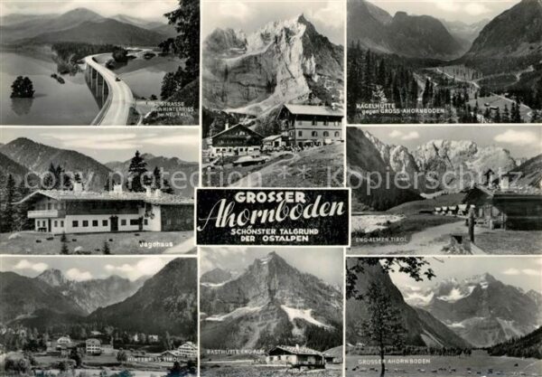 Grosser Ahornboden Schönster Talgrund der Ostalpen Viadukt