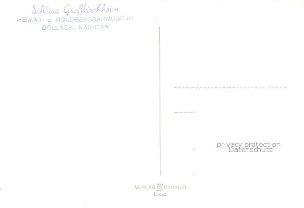 Doellach Kaernten Schloss Grosskirchheim Heimatmuseum Gol – Bild 2