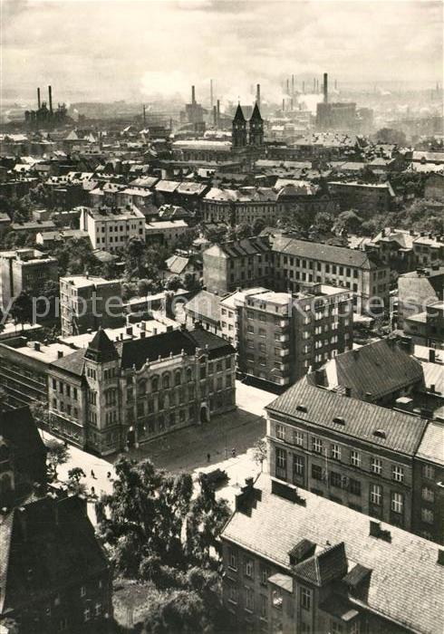 Ostrava Stadtpanorama Das stählerne Herz der Re