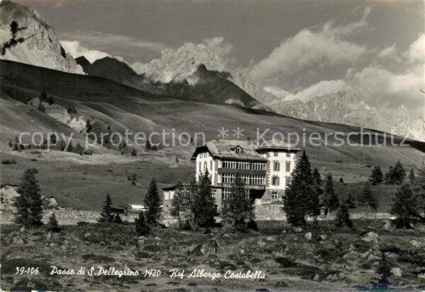 San Pellegrino in Alpe Passo Rifugio Albergo Costabella