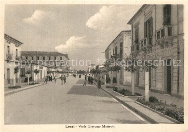 Locri Gerace Viale Giacomo Matteotti