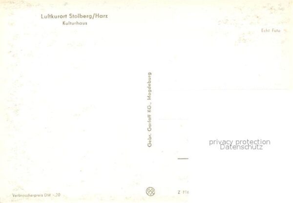 Stolberg Harz Kulturhaus – Bild 2