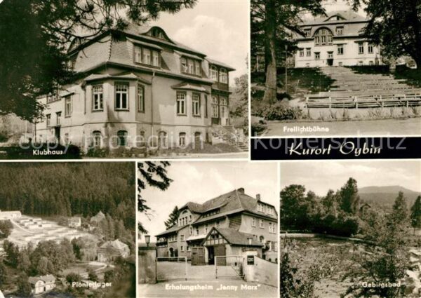Oybin Klubhaus Freilichtbühne Pionierlager Er