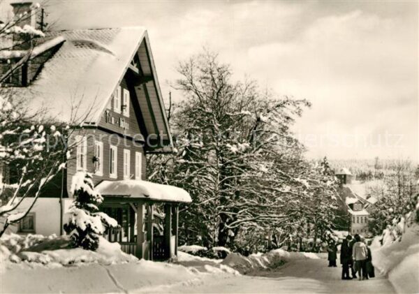 Schmiedefeld Rennsteig Filmbühne Winterpanorama