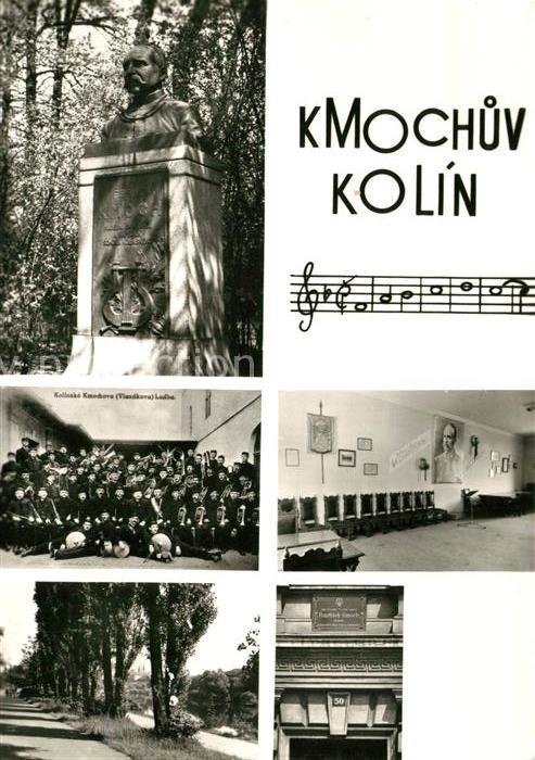 Kolin Kmochuv Denkmal Büste Frantisek Kmoch H