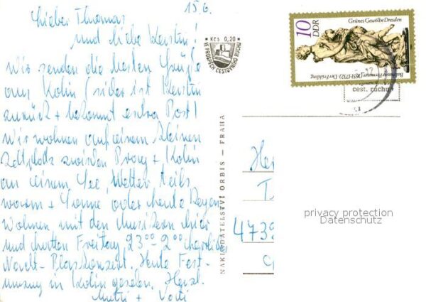 Kolin Kmochuv Denkmal Büste Frantisek Kmoch H – Bild 2