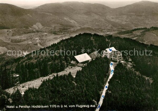 Badenweiler Hotel Pension Hochblauen Schwarzwald Fl