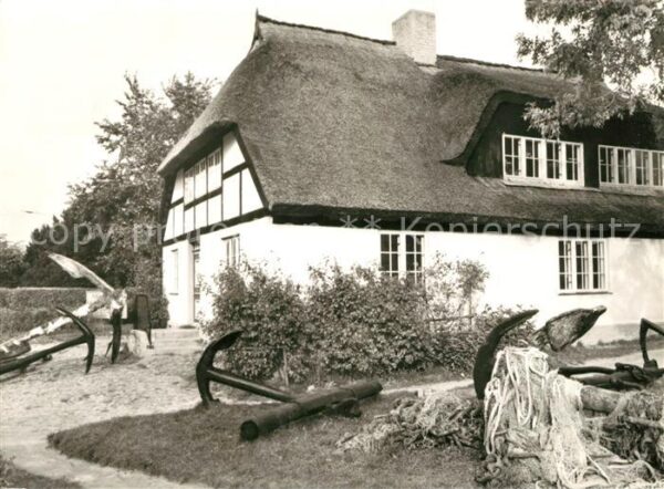 Goehren Ruegen Heimatmuseum Mönchgut Anker