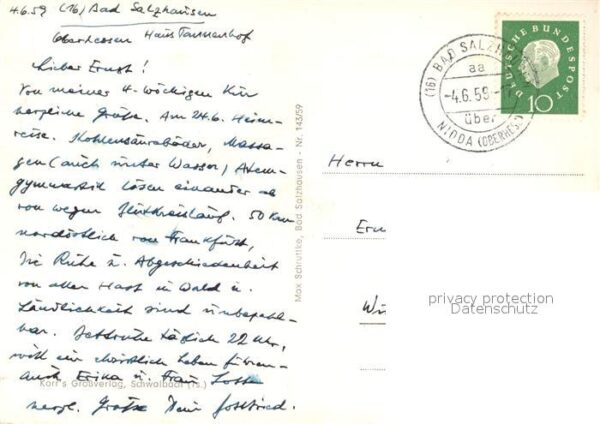 Bad Salzhausen Minigolfplatz Saline Kurhäuser Gaststät – Bild 2