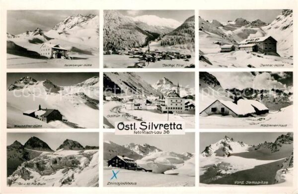 Galtuer Tirol Östliches Silvretta Skigebiete Wintersp