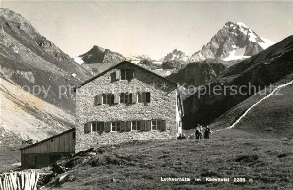 Kals Grossglockner Lucknerhütte im Ködnitztal Hohe Tauern