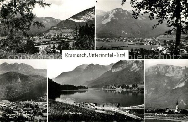 Kramsach Panorama Unterinntal Alpen Rattenberg R