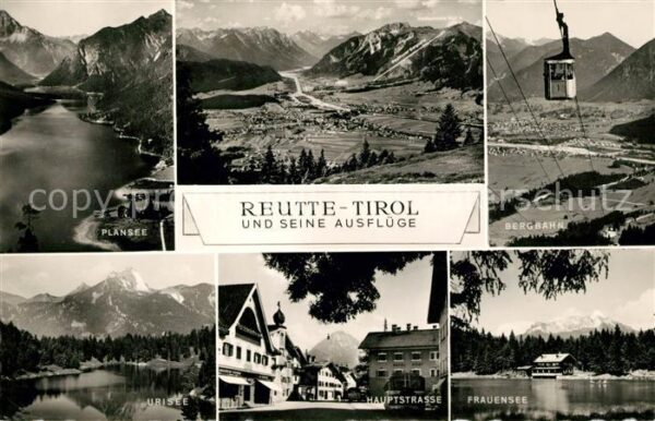 Reutte Tirol Hauptstrasse Plansee Alpenpanorama Flie