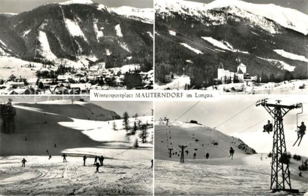 Mauterndorf Panorama Wintersportplatz im Lungau Ski