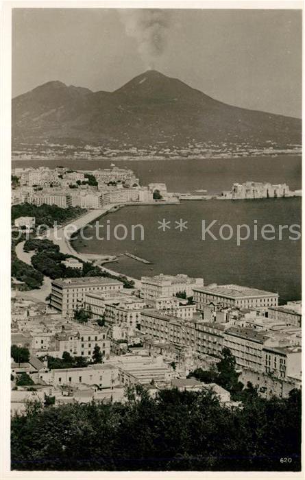 Napoli Neapel Panorama Golfo di Napoli Volcano Küsten