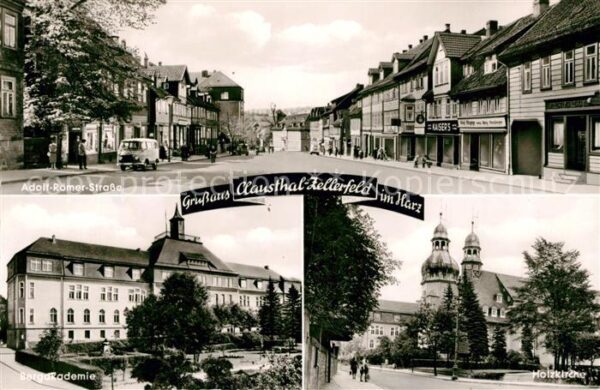 Clausthal-Zellerfeld Adolf Römer Strasse Bergakademie Holzki