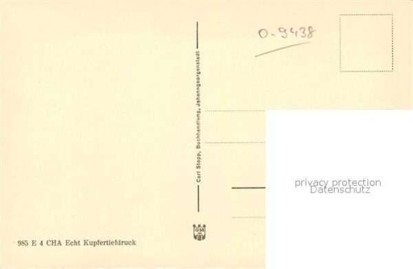 Johanngeorgenstadt Panorama Kupfertiefdruck – Bild 2