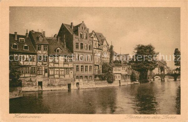 Hannover Partie an der Leine